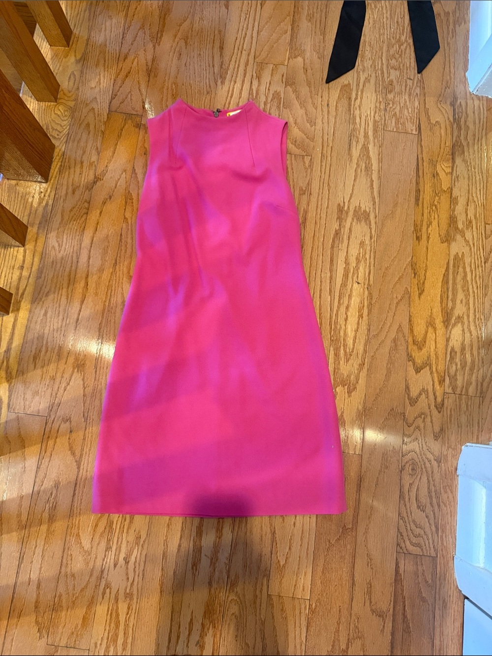 Alice + Olivia Hot Pink Sleeveless Shift Dress
